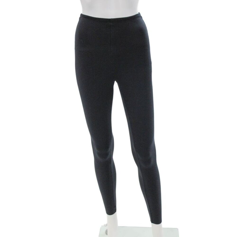 Commando Women Ankle Leggings Black Micro Modal Size S